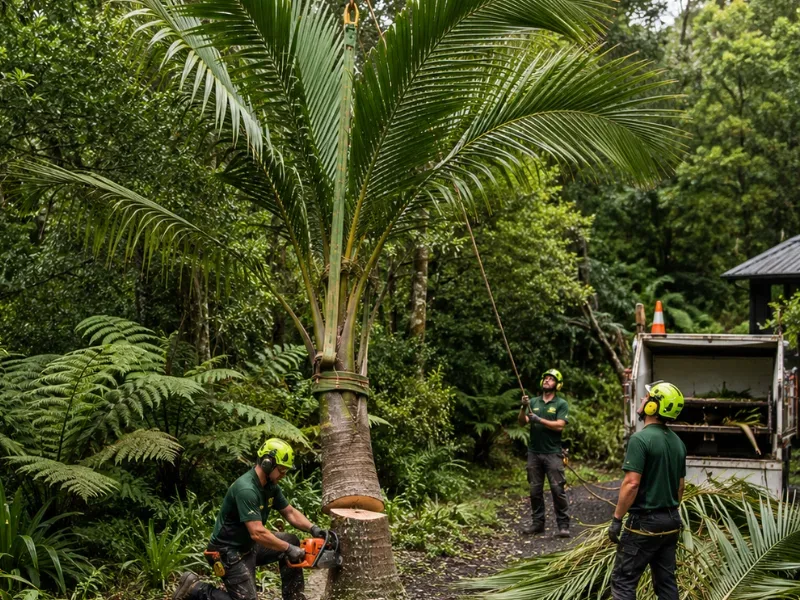 Nikau, New Zealand&rsquo;s only native palm, which is often protected under the Auckland Unitary Plan
