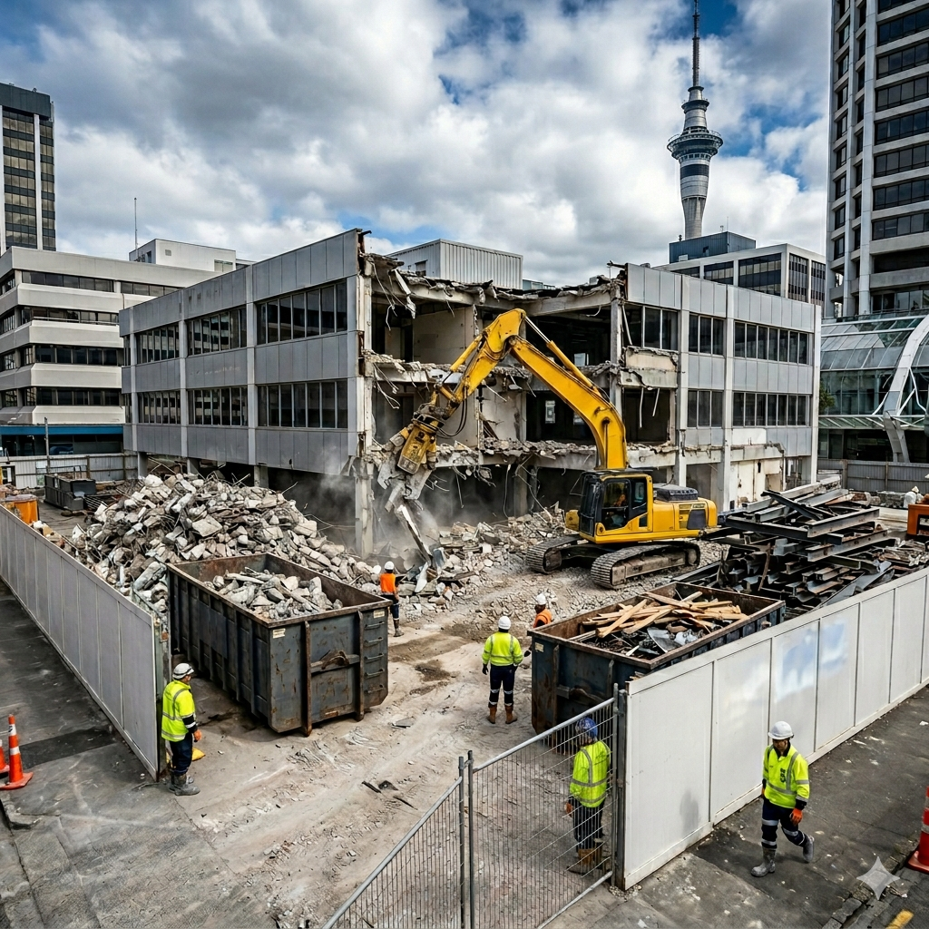 Complete Demolition Services in Auckland for Residential & Commercial Projects