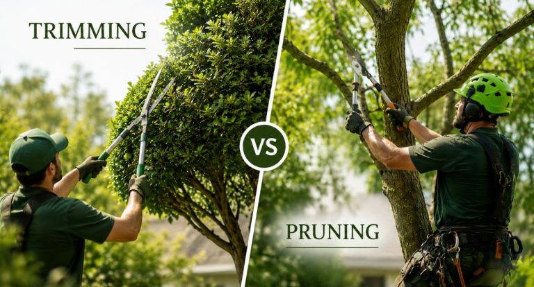 Tree Pruning vs Tree Trimming