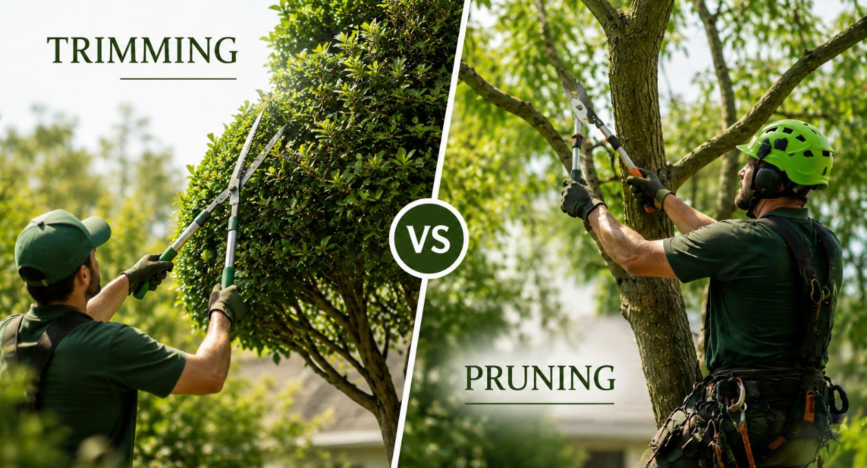 Tree Pruning vs Tree Trimming
