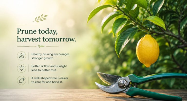 How to Prune Your Lemon Tree