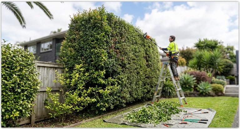 How to Trim Overgrown Hedges The Right Way