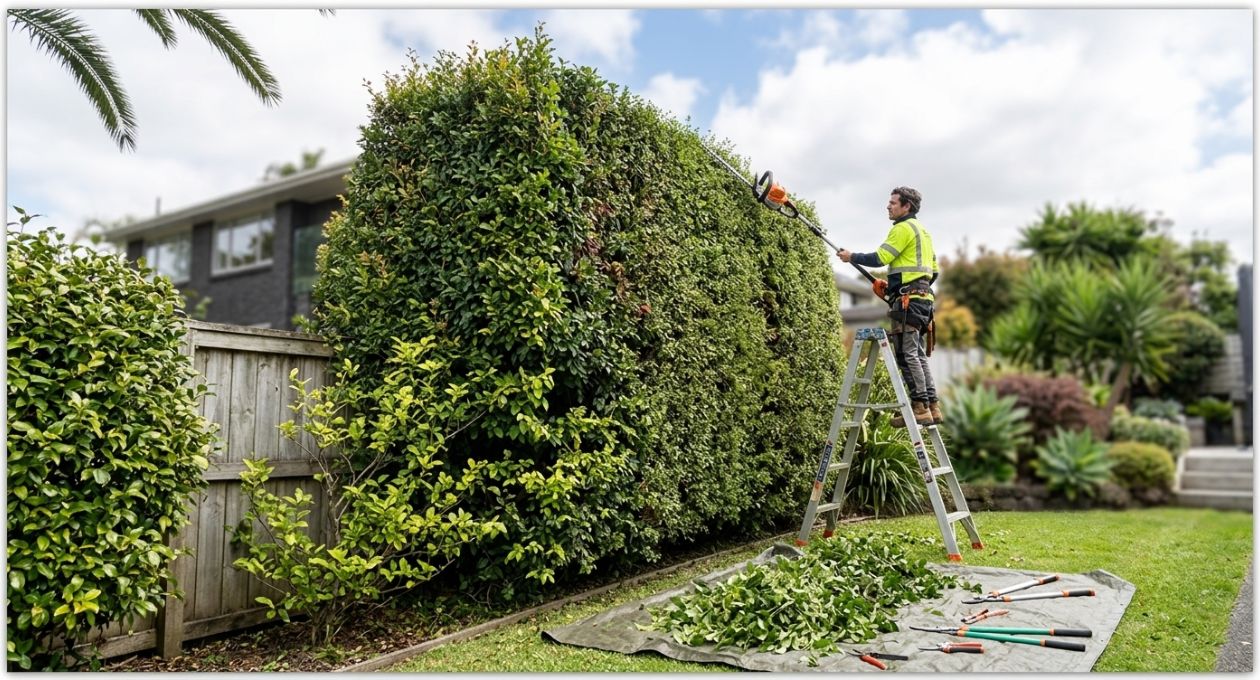 How to Trim Overgrown Hedges The Right Way